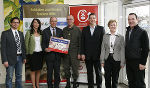 vl: Günther Amesbauer (Rösselmühle), Mag. Sylvia Baumhackl (Shopping Nord), Dr. Stephan Moser (Vorstand Steirische Kinderkrebshilfe), Militärkommandant von Stmk. Brigadier Mag. Heinz Zöllner, Mag. Dr. Manfred Lux (ABZ), Gabriele Baier (VS Andritz), Mag. Gerd-Stefan Seidl vl: Günther Amesbauer (Rösselmühle), Mag. Sylvia Baumhackl (Shopping Nord), Dr. Stephan Moser (Vorstand Steirische Kinderkrebshilfe), Militärkommandant von Stmk. Brigadier Mag. Heinz Zöllner, Mag. Dr. Manfred Lux (ABZ), Gabriele Baier (VS Andritz), Mag. Gerd-Stefan Seidl