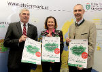 Nachbarschaft verbindet: Wolfram Sacherer (Obmann-Stv. GBV Steiermark), Integrationslandesrätin Bettina Vollath und Christian Krainer (Obmann GBV Steiermark) rufen zu Engagement im täglichen Zusammenleben auf“ © © Land Steiermark, Verwendung bei Quellenangabe kostenfrei Nachbarschaft verbindet: Wolfram Sacherer (Obmann-Stv. GBV Steiermark), Integrationslandesrätin Bettina Vollath und Christian Krainer (Obmann GBV Steiermark) rufen zu Engagement im täglichen Zusammenleben auf“