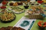 ...und ein interkulturelles Buffet stand zur Verköstigung bereit!