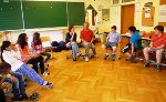 Beim Projekt "Über Mauern schauen" lernten die SchülerInnen...