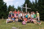 ... gemeinsam wurden auch Gipfel erreicht!