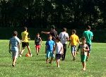 ...und genießen auch die Pause beim Fußballspiel © Heike Harter ...und genießen auch die Pause beim Fußballspiel