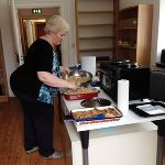 Gemeinsam bereitetes interkulturelles Buffet
