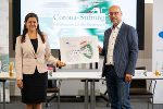 Soziallandesrätin Doris Kampus und AMS-Landesgeschäftsführer Karl-Heinz Snobe stellten in Graz die landesweite Corona-Stiftung mit einem Budget von 40 Millionen Euro vor. © Bilder: Land Steiermark/Drechsler; Verwendung bei Quellenangabe honorarfrei Soziallandesrätin Doris Kampus und AMS-Landesgeschäftsführer Karl-Heinz Snobe stellten in Graz die landesweite Corona-Stiftung mit einem Budget von 40 Millionen Euro vor.