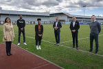 Der SK Sturm Graz und die Grazer Poetry Slammerin, Precious Nnebedum, unterstützen den Projektfonds und die Maßnahmen gegen Rassismus. © PB Kampus Der SK Sturm Graz und die Grazer Poetry Slammerin, Precious Nnebedum, unterstützen den Projektfonds und die Maßnahmen gegen Rassismus. © PB Kampus