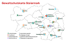 Überblick über Gewaltschutzangebote in der Steiermark